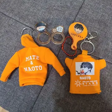 JSB3 NAOTO 미니 후드티 키링 세트