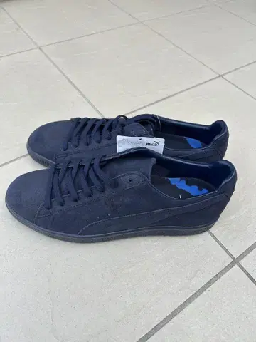 PUMA 클라이드 MIJ 블루 블루 재팬