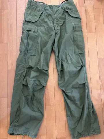 버튼 일부 파손 미군 카고 팬츠 군용 바지