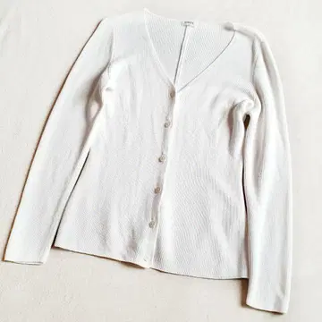 FOXEY BOUTIQUE 가디건 화이트 40