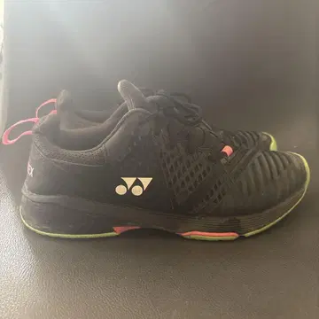 YONEX 테니스화 블랙/그린/핑크