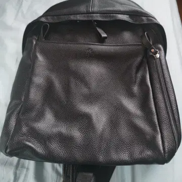 블랙 가죽 숄더백 (소프트뱅크 호크스 굿즈)