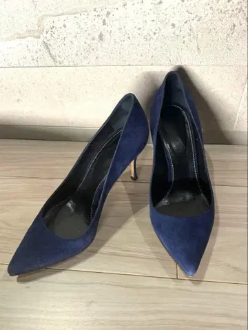 세르지오로시 네이비 펌프스 7cm 힐
