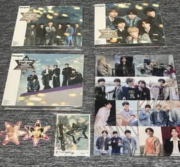 SixTONES Stargaze 3형태 세트 특전 포함
