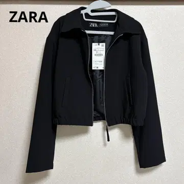 [ 미사용 새상품 ] ZARA 블랙 점퍼 XS