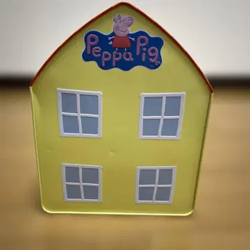 Peppa Pig 피규어 세트 집 모양 수납 케이스 포함