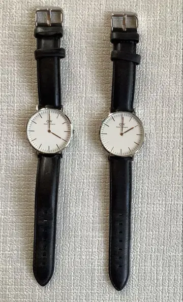 Daniel Wellington DW 손목시계 2개 세트 페어