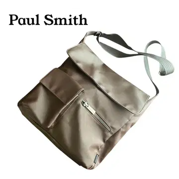 폴스미스 브라운 숄더백 나일론