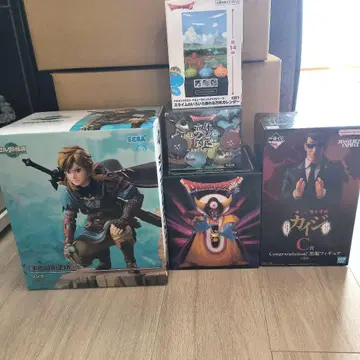 피규어 묶음 판매 세트 드래곤 퀘스트 젤다 카이지