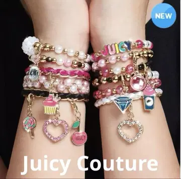 Juicy Couture 팔찌 세트 10개
