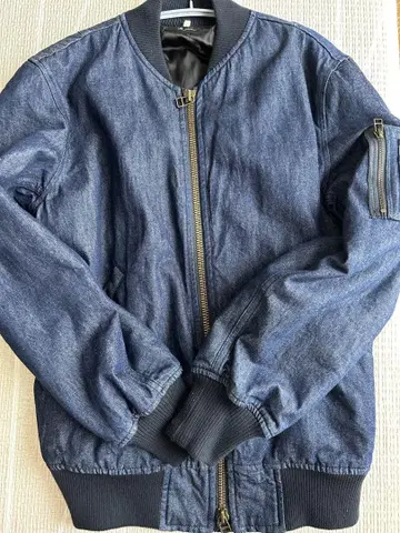 Johnbull 데님 봄버 자켓 MA-1