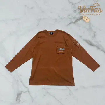 CASUAL B 롱 T셔츠 포켓 00svintage 긴팔 겨울 의류