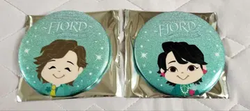 Mrs. GREEN APPLE 피오르 가챠 캔뱃지 2종