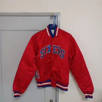 스타터 NBA SIXERS 식서스 바시티 자켓