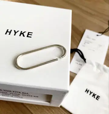[ HYKE ] 이어커프 라지 실버925