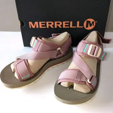 [ 새상품 ] MERRELL 알파인 스트랩 퍼플 25cm