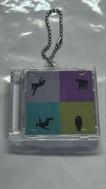 마카로니 연필 CD풍 키링 season