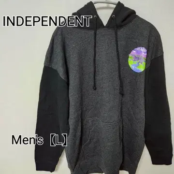 z117 [ INDEPENDENT ] 후드티 ( 남성용 L ) 블랙