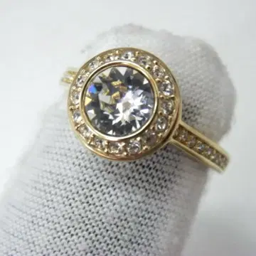 새상품급 SWAROVSKI 스와로브스키 반지 골드 Constella