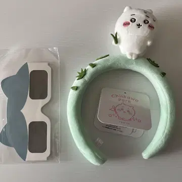 치이카와 파크 봉제 인형 머리띠 풀 뽑기