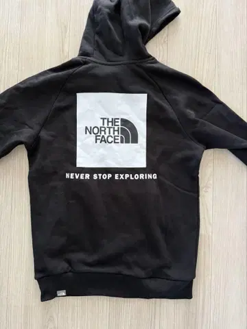 THE NORTH FACE 블랙 후드티