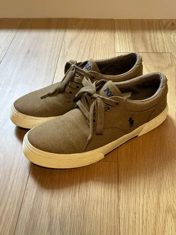 POLO 브라운 스니커즈 26cm