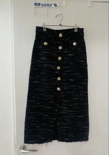 ZARA 블랙 타이트 스커트 S