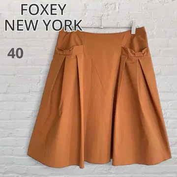 FOXEY NEW YORK 폭시 뉴욕 미디 스커트 40