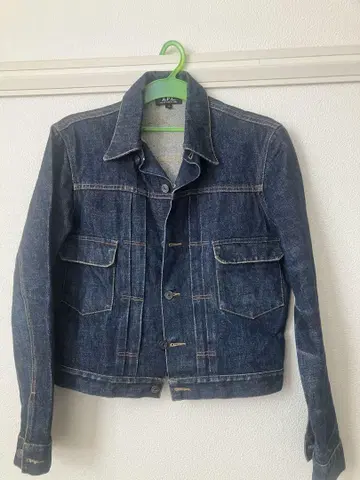 A.P.C. 데님 자켓 M 사이즈 인디고