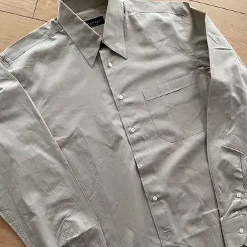 CANALI 베이지 코튼 셔츠