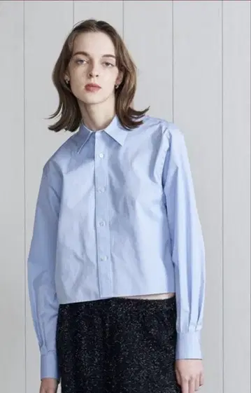 H BEAUTY & YOUTH 크롭 셔츠