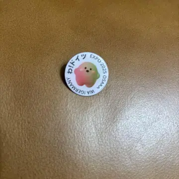 오사카 만국박람회 독일 파빌리온 핀 배지 서큘러 새상품