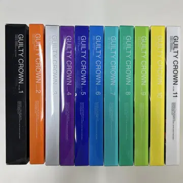 길티 크라운 Blu-ray 완전 생산 한정판 1~11권 전권 세트