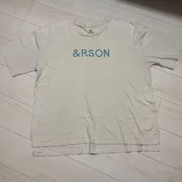 토모얀 &RSON 앤더슨 베이지 오버 사이즈 T셔츠
