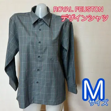 ROYAL FEUSTON 디자인 셔츠 M 사이즈
