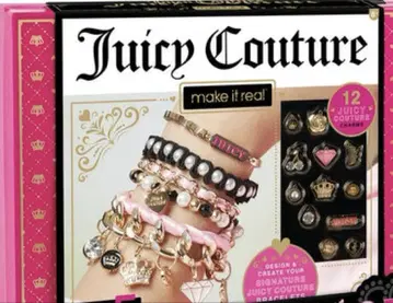 Juicy Couture DIY 팔찌 키트