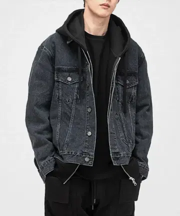 2001 SLOW WORKER DENIM WASH. JACKET