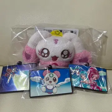 프리큐어 제일복권 E상 요정 봉제인형 마스코트 루룬 러버 참