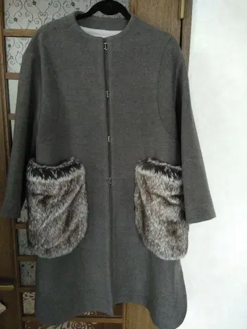 다가오는 계절에 IENA LA BOUCLE 도킹 노카라 코트