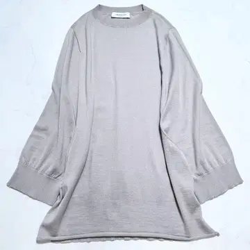 정가 92,400엔 현행 택 파비아나 필리피 울 코튼 니트 베이지