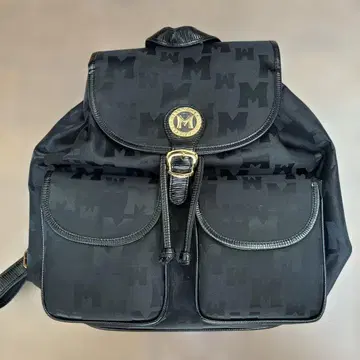 METROCITY 블랙 백팩 미사용품