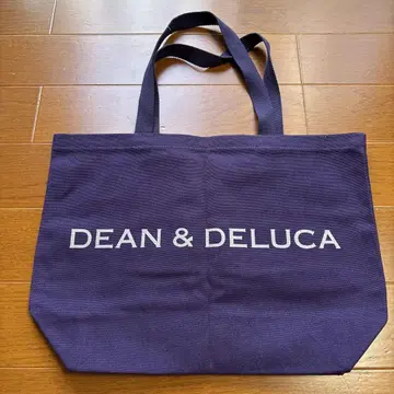 [ 새상품 미사용 ] DEAN & DELUCA 보라색 토트백