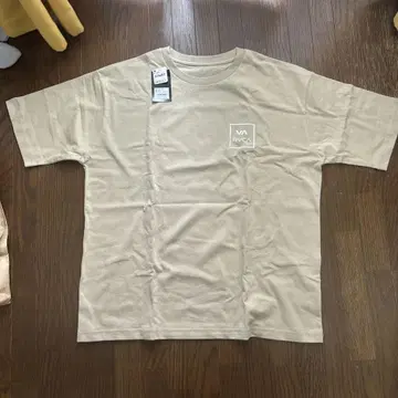 RVCA 베이지 티셔츠
