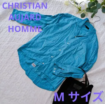 [ CHRISTIAN AUJARD ] M 사이즈 긴팔 셔츠 파랑