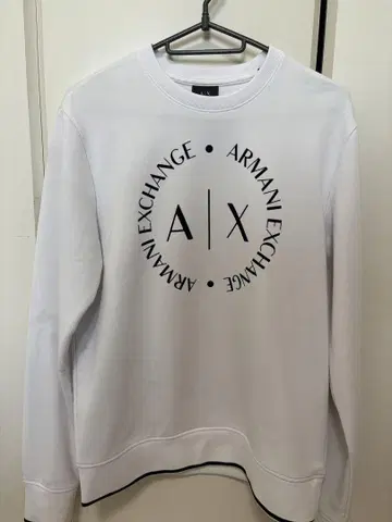 Armani Exchange 화이트 트레이닝복