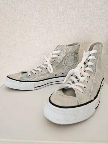 CONVERSE HI 데님풍 스니커즈 7.5
