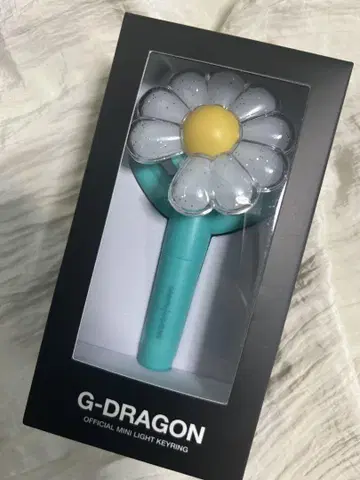 미개봉 새상품 한정품 G-DRAGON 공식 미니 응원봉 민트 그린