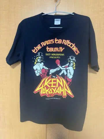 Ken Yokoyama RAGS to RITCHES tour T셔츠