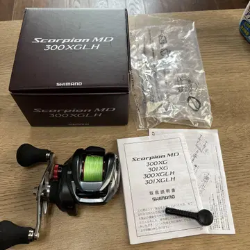 시마노 24 스콜피온 MD300XGLH 라인 포함