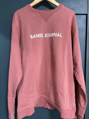 BANKS JOURNAL 맨투맨 핑크